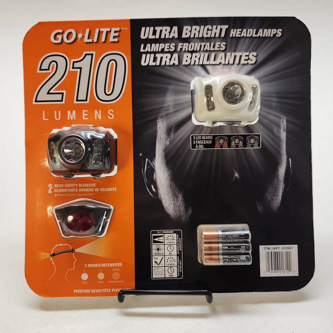 Go Lite Ultra Bright Headlamps