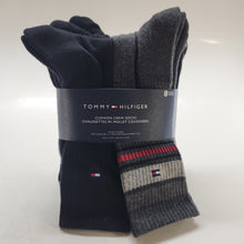 Load image into Gallery viewer, Tommy Hilfiger Men&#39;s Cushion Crew Socks 8pk
