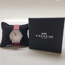 Load image into Gallery viewer, Coach Women&#39;s Red Leather Watch
