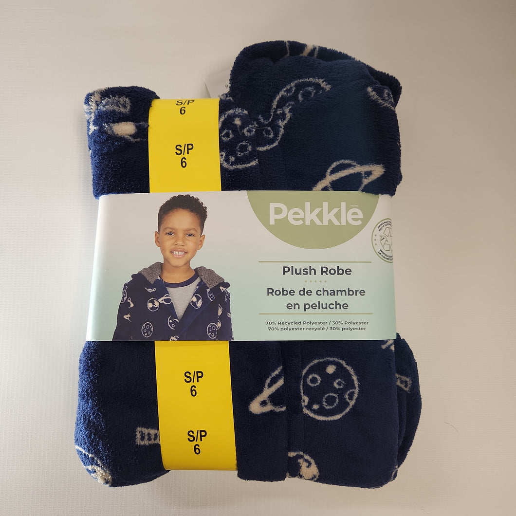 Pekkle Boy's Plush Robe