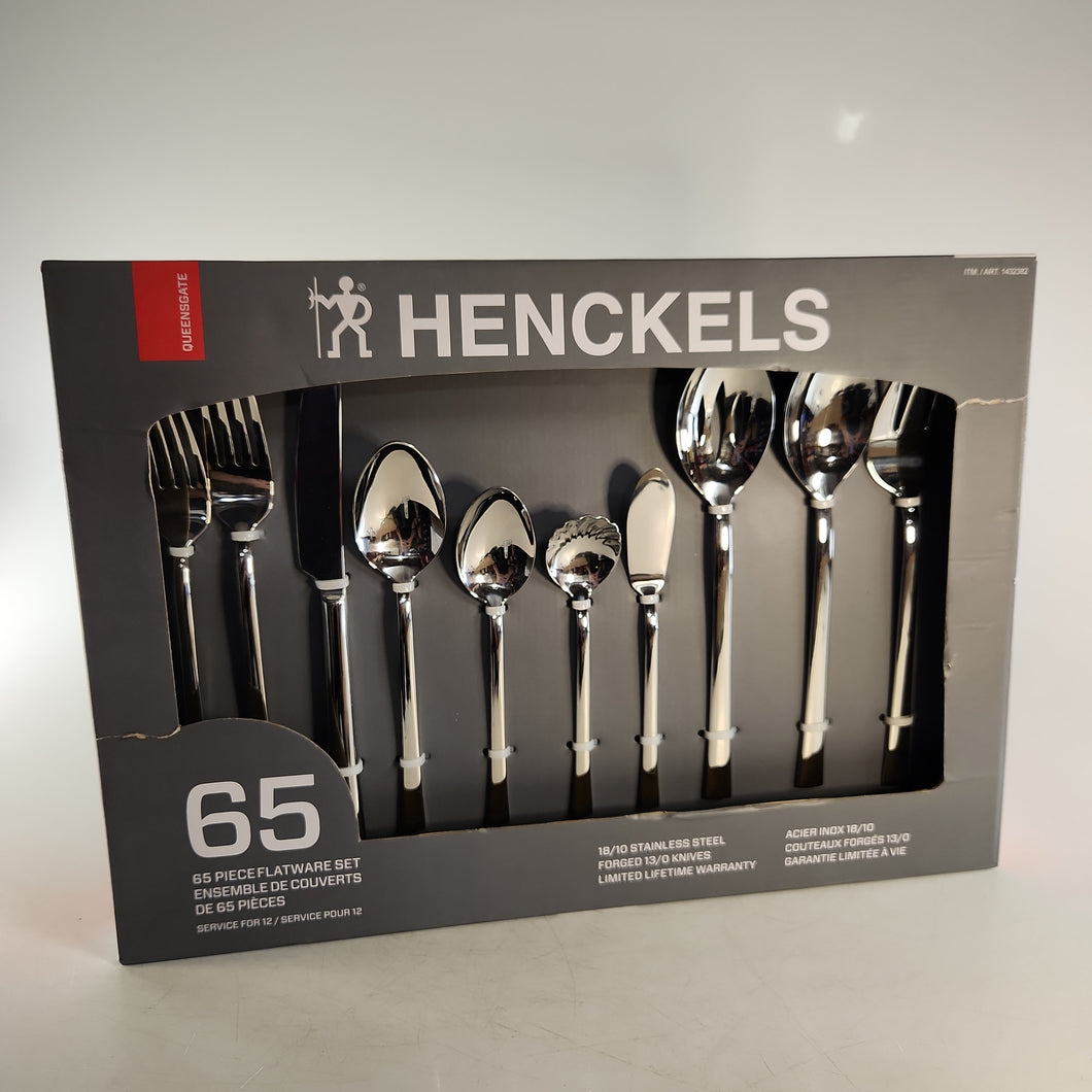 Henckels 65pc Flatware Set
