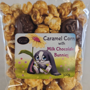 Caramel Corn Milk Chocolate Bunnies Mix
