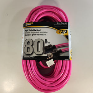 High Visibility 80ft. Extension Cord