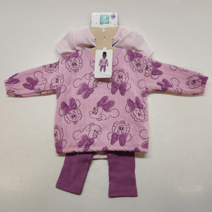 Disney Baby 3pc Minnie Outfit
