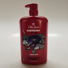 Load image into Gallery viewer, Old Spice Night Panther Body Wash

