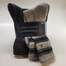 Load image into Gallery viewer, Tommy Hilfiger Men&#39;s Cushion Crew Socks 8pk
