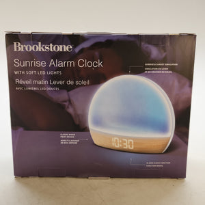 Brookstone Sunrise Alarm Clock