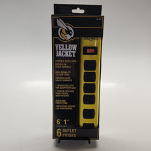 Load image into Gallery viewer, Yellow Jacket 6 Outlet Power Strip
