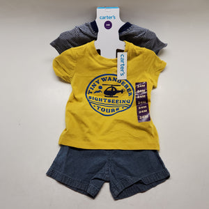 Carter's Boy's 3pc Summer Outfit