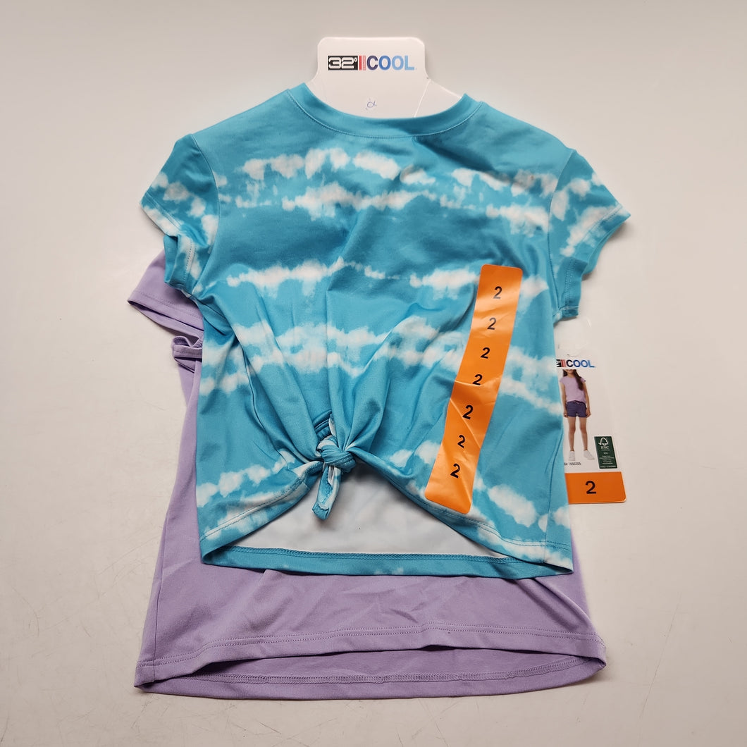 32° Cool Girl's Shirt 2pk