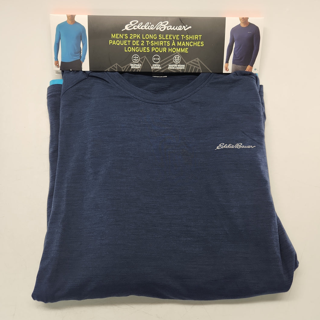 Eddie Bauer Men's Long Sleeve T-Shirt 2pk