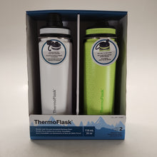 Load image into Gallery viewer, ThermoFlask Insulated Stainless Bottle 710mL 2pk

