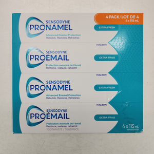 Sensodyne Pronamel Toothpaste 4pk