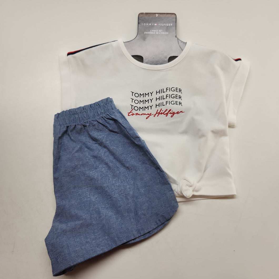 Tommy Hilfiger Girl's Tie Top & Short