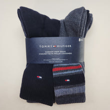 Load image into Gallery viewer, Tommy Hilfiger Men&#39;s Cushion Crew Socks 8pk

