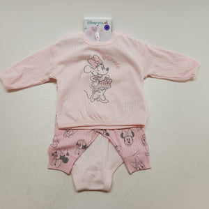Disney Baby 3pc Minnie Outfit