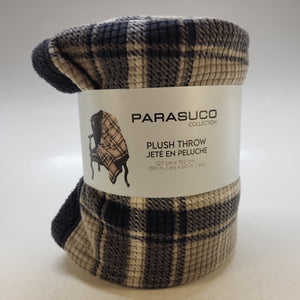 Parasuco Plush Throw 50"x60"