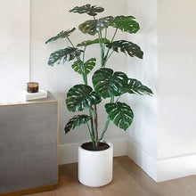 Load image into Gallery viewer, Faux Monstera Tree
