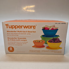 Load image into Gallery viewer, Tupperware Wonderlier Multi-Use 4 Bowl Set
