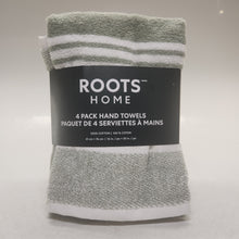 Load image into Gallery viewer, Roots Home 4pk Hand Towels
