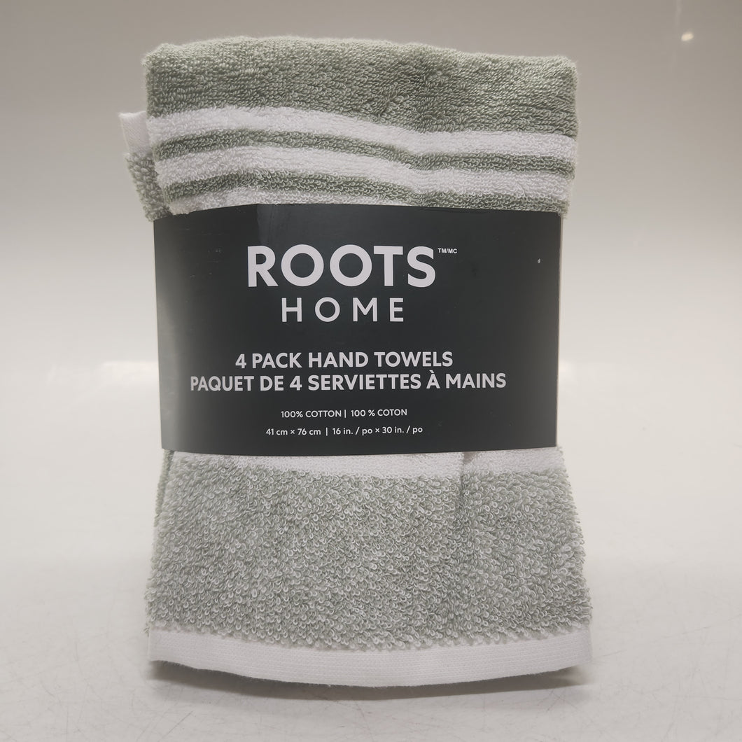 Roots Home 4pk Hand Towels
