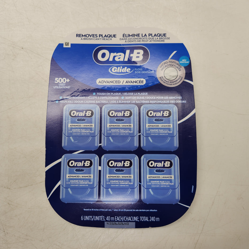 Oral-B Glide Floss 6pk