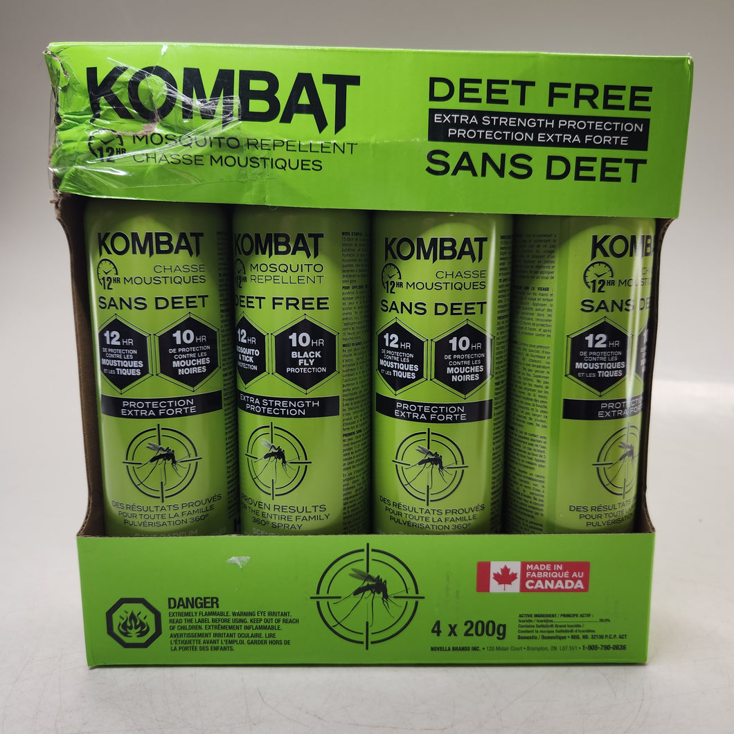 Kombat Deet Free Mosquito Repellent