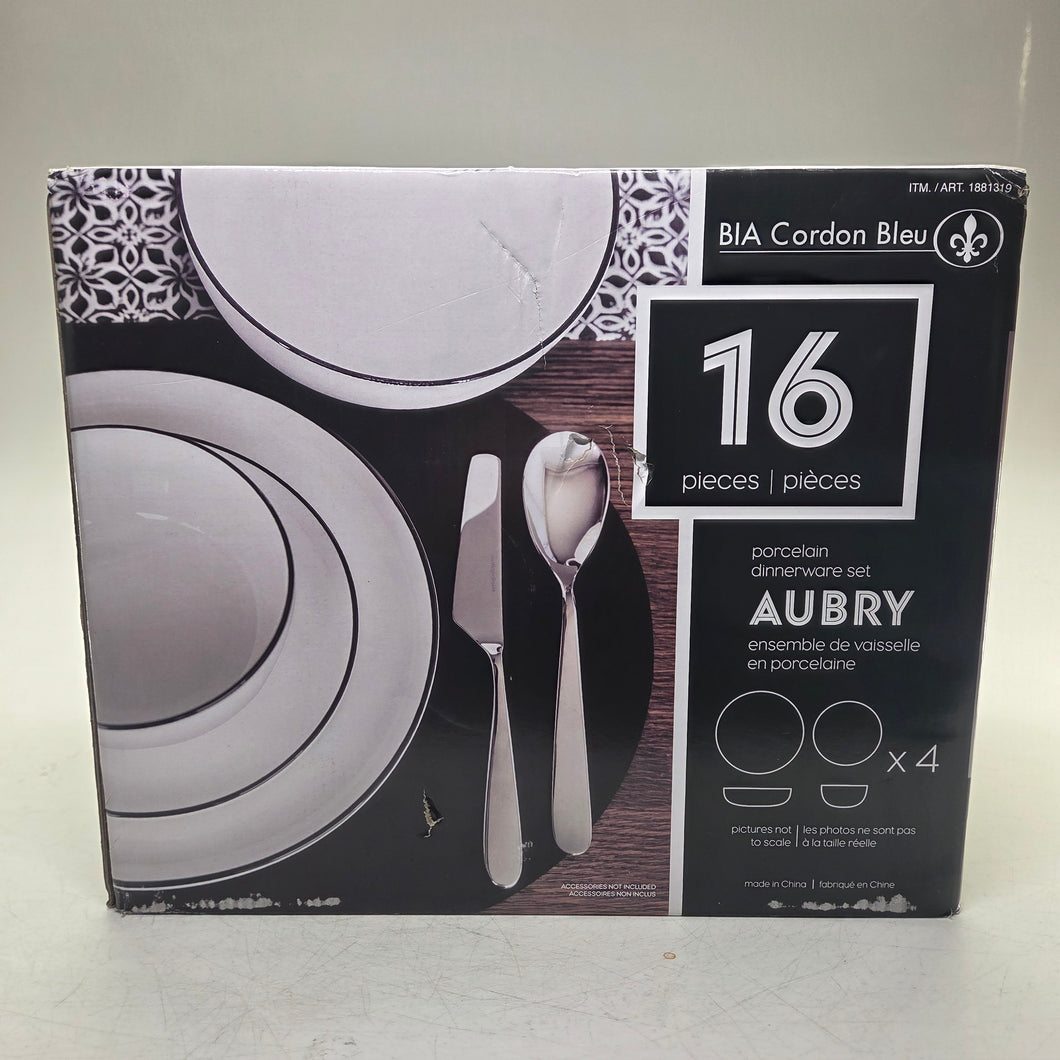 BIA Cordon Bleu 16pc Aubry Dinnerware Set