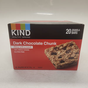 Kind Dark Chocolate Chunk Granola Bar 20pk