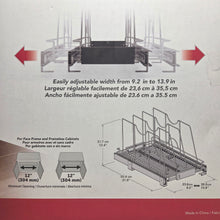 Load image into Gallery viewer, Richelieu Adjustable Pull-Out Pan Divider
