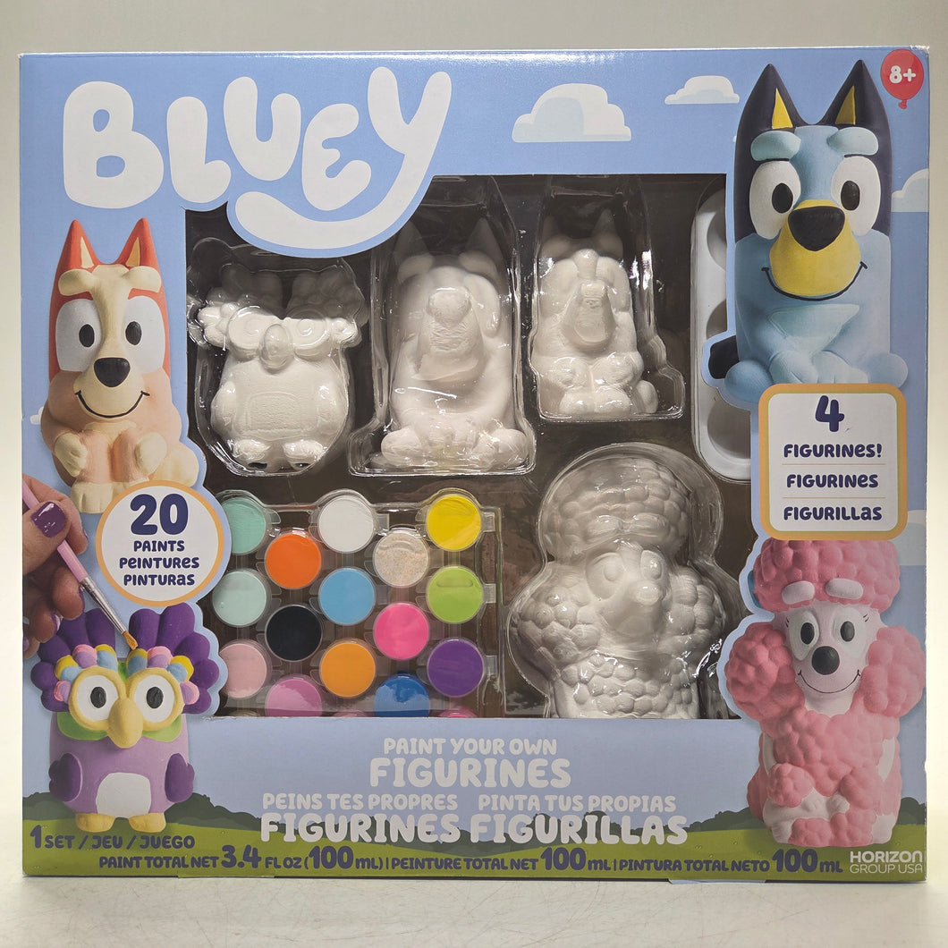 Bluey Paint Your Own Figurines