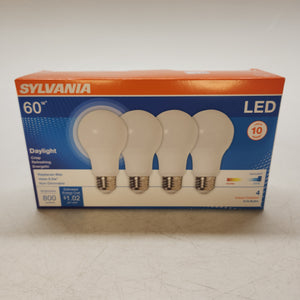 Sylvania 60w LED Bulbs 4pk