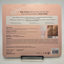 Load image into Gallery viewer, Saturday Skin Rub-A-Dub Refining Peel Gel Duo Set
