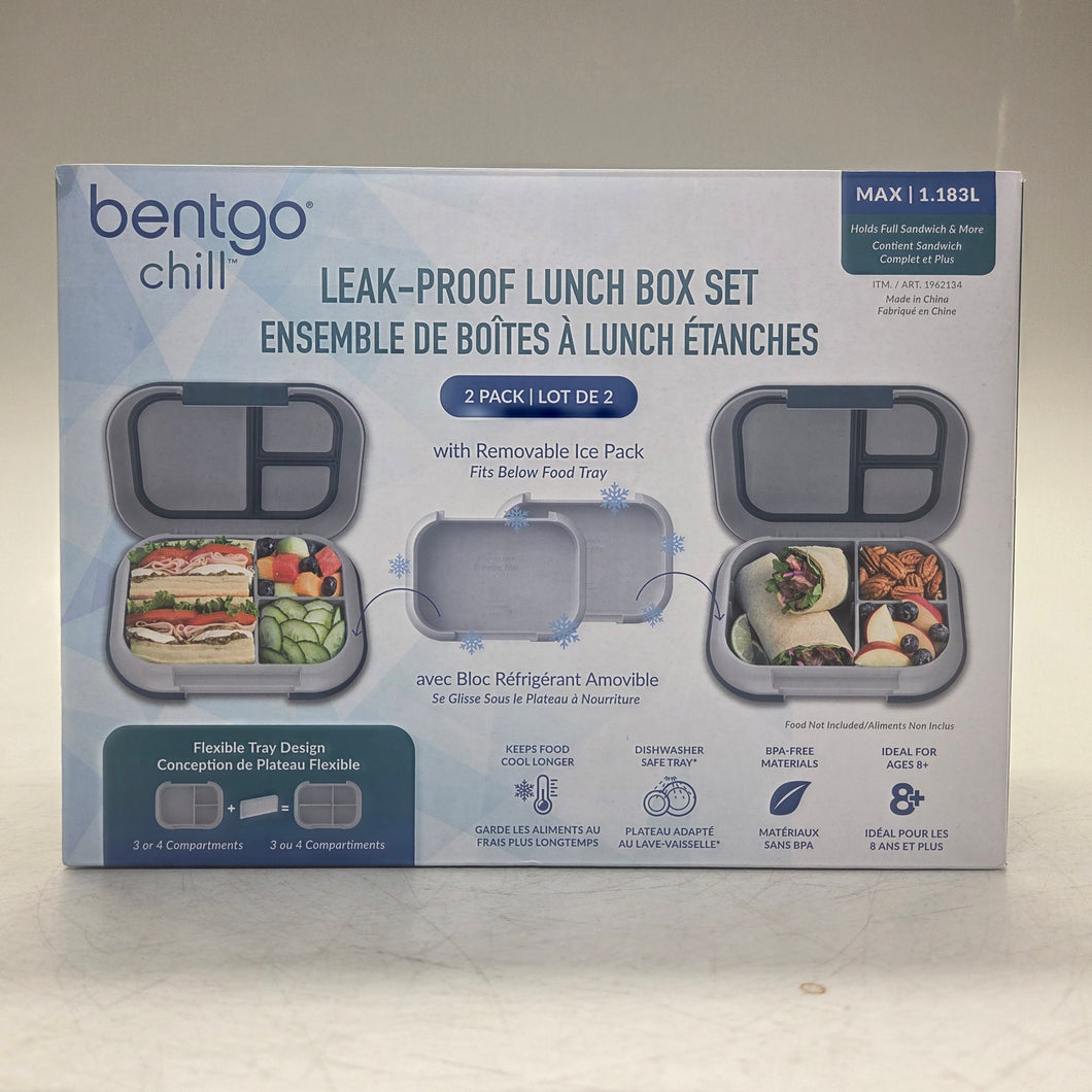 Bentgo Leak-Proof Lunch Box Set 2pk