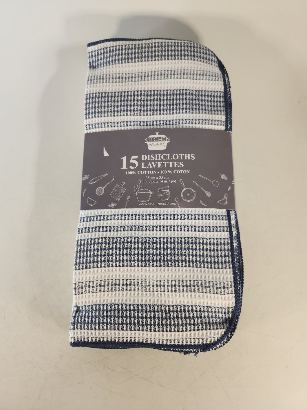 Kitchen Works Dishcloths 15pk