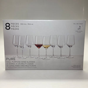 Zwiesel Glas Pure All Purpose Wine Glasses 8pk