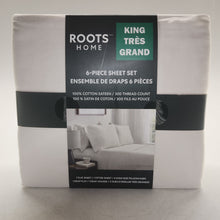 Load image into Gallery viewer, Roots Home 6pc Sheet Set *KING*
