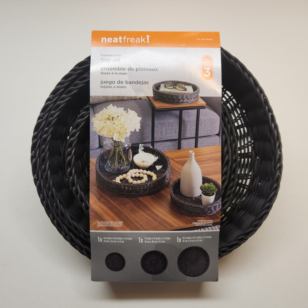 Neatfreak! Handwoven Tray Set 3pk