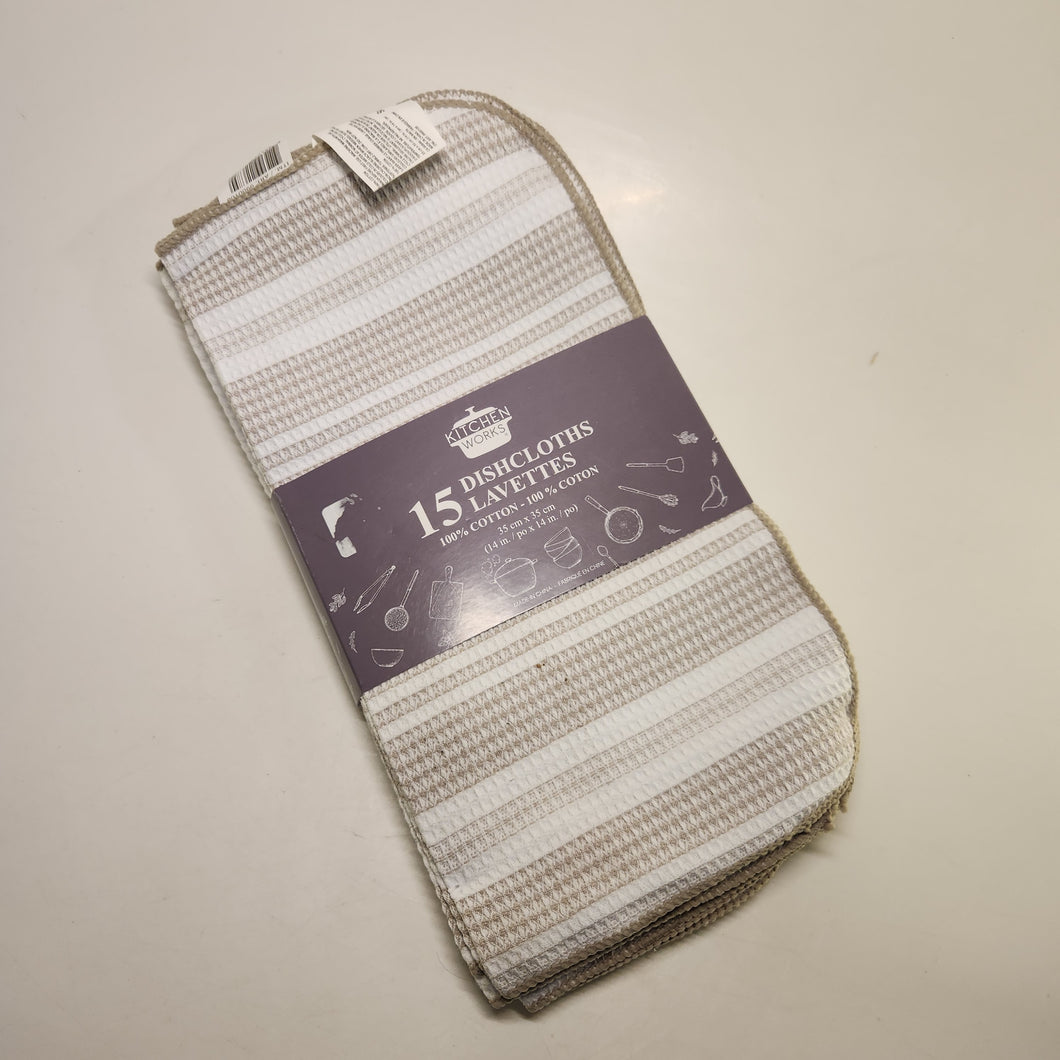 Kitchen Works Dishcloths 15pk