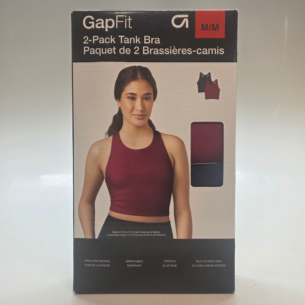 GapFit Tank Bra 2pk