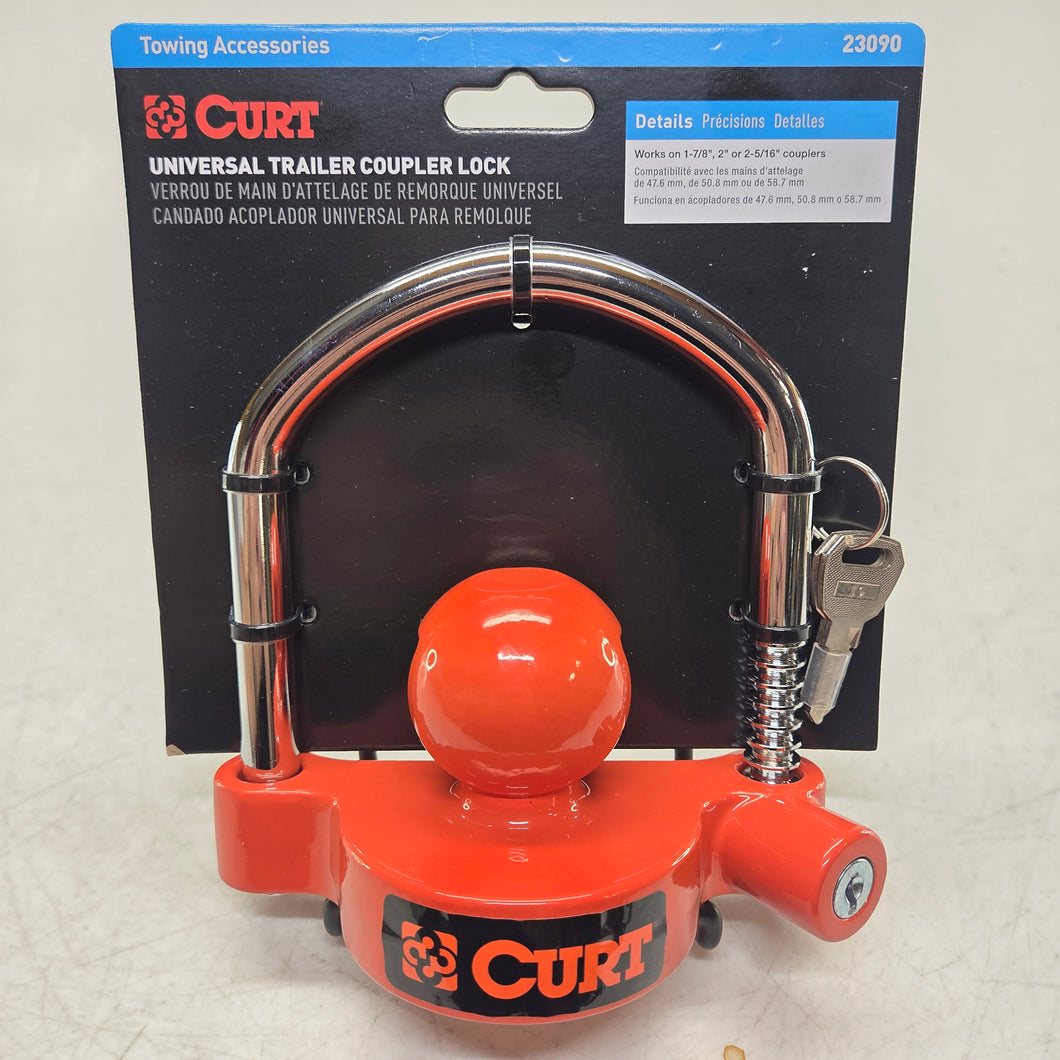 Curt Universal Trailer Coupler Lock