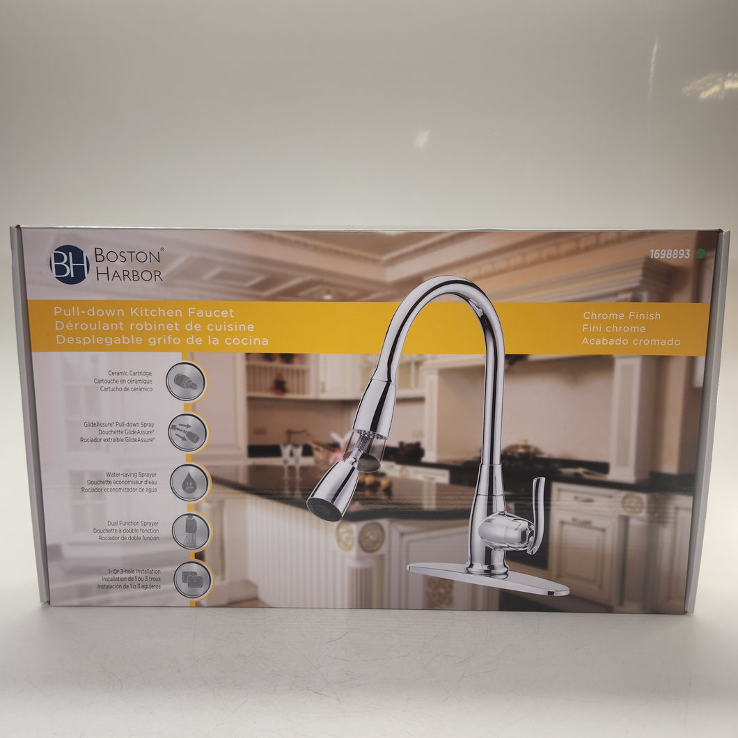 Boston Harbor Pull-Down Kitchen Faucet
