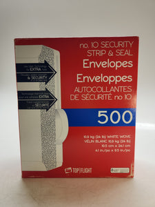 Strip & Seal Envelopes 500pk