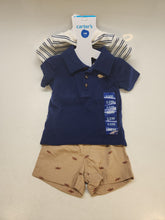 Load image into Gallery viewer, Carter&#39;s Boy&#39;s 3pc Summer Outfit
