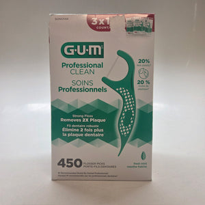 G•U•M Professional Clean Flosser Picks