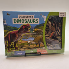 Load image into Gallery viewer, Discovering Dinosaurs Book &amp; Game
