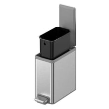 Load image into Gallery viewer, EKO Stainless Steel 6.7L Trash Bin 2pk
