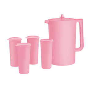 Tupperware Pitcher & Tumbler Set