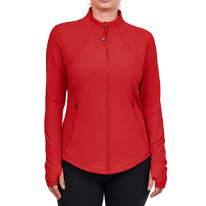 Tuff Athletics Women's Ribbed Zip-Up