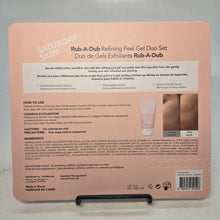 Load image into Gallery viewer, Rub-A-Dub Refining Peel Gel Duo Set
